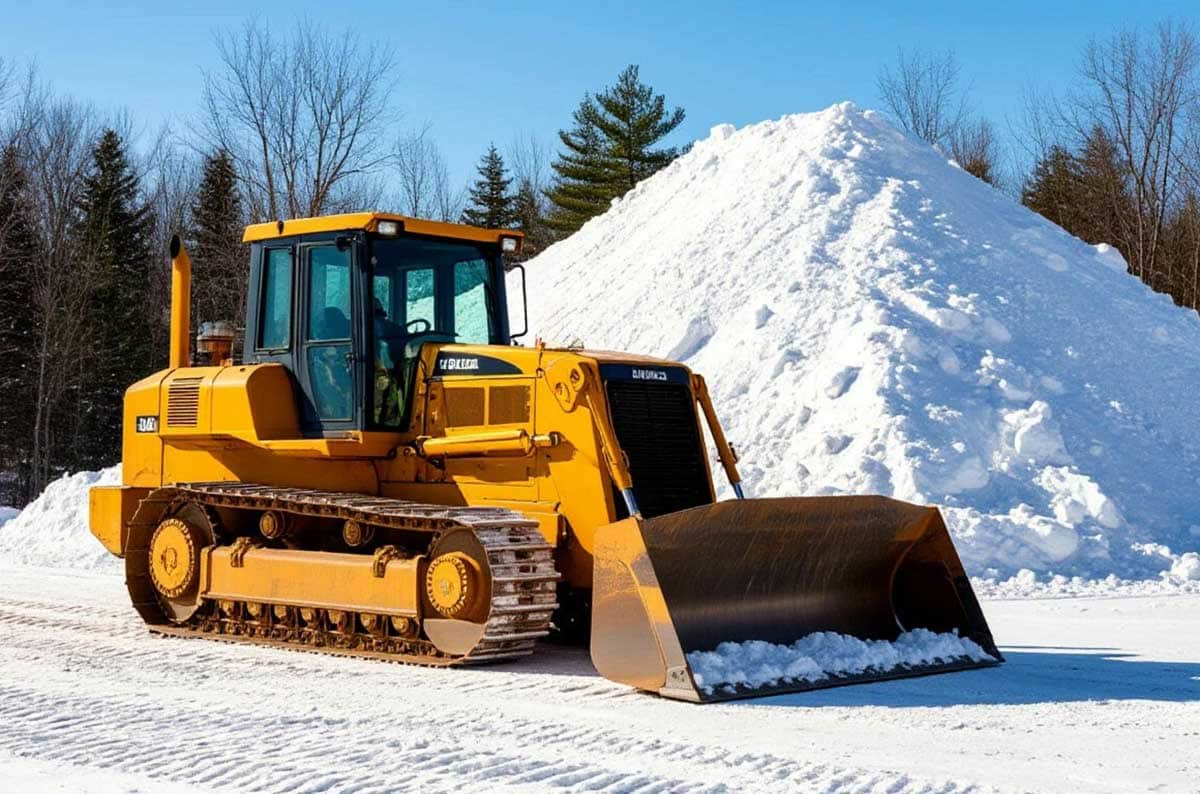 Buldozer Sneg 1